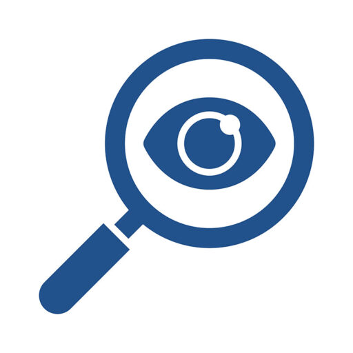 Magnifying Glass With Eye